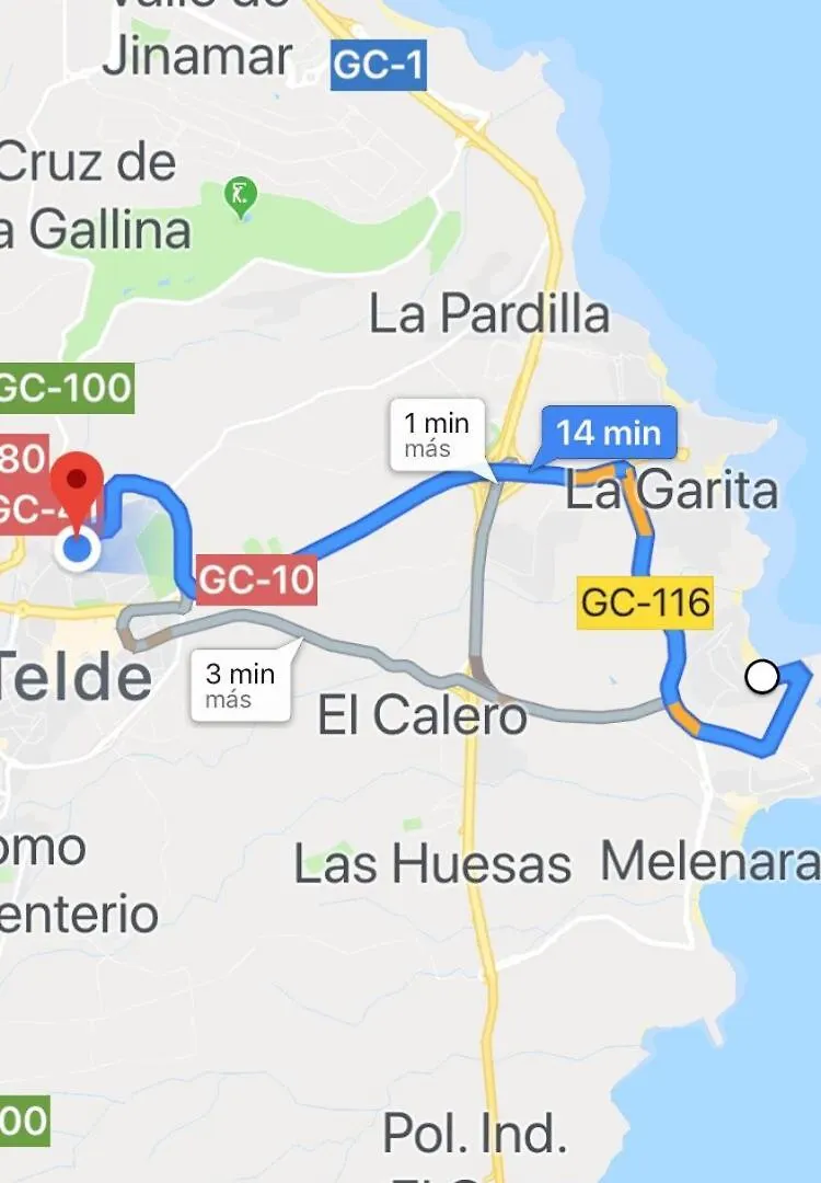 Apartment Cosy Flat Beachside Playa Del Hombre